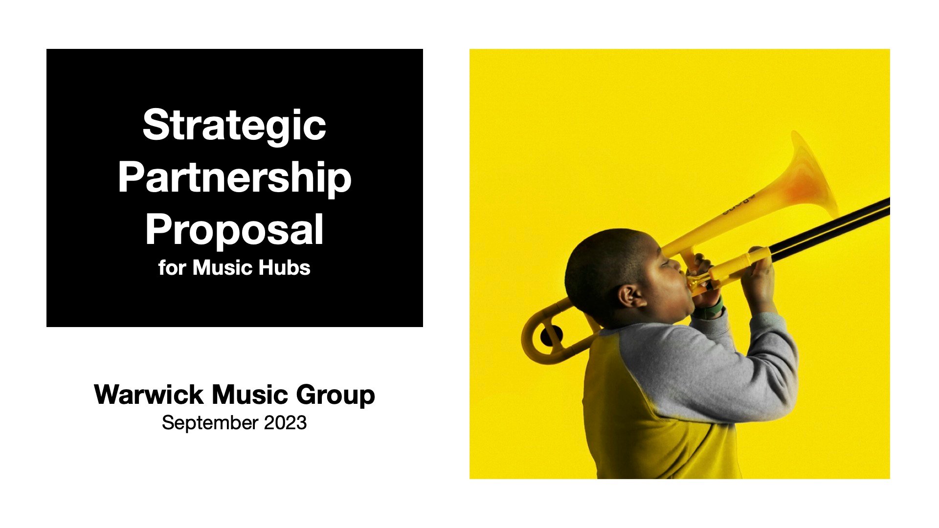 Strategic Partnership Warwick Music Group